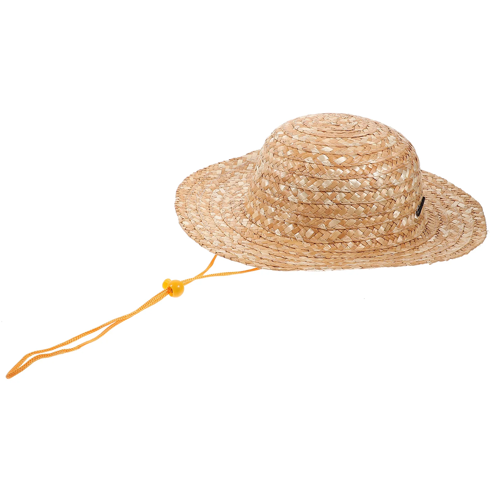 Children's Straw Hat Kids Hats with Brim Decorations Costume Beach Themed Party Favors Seaside