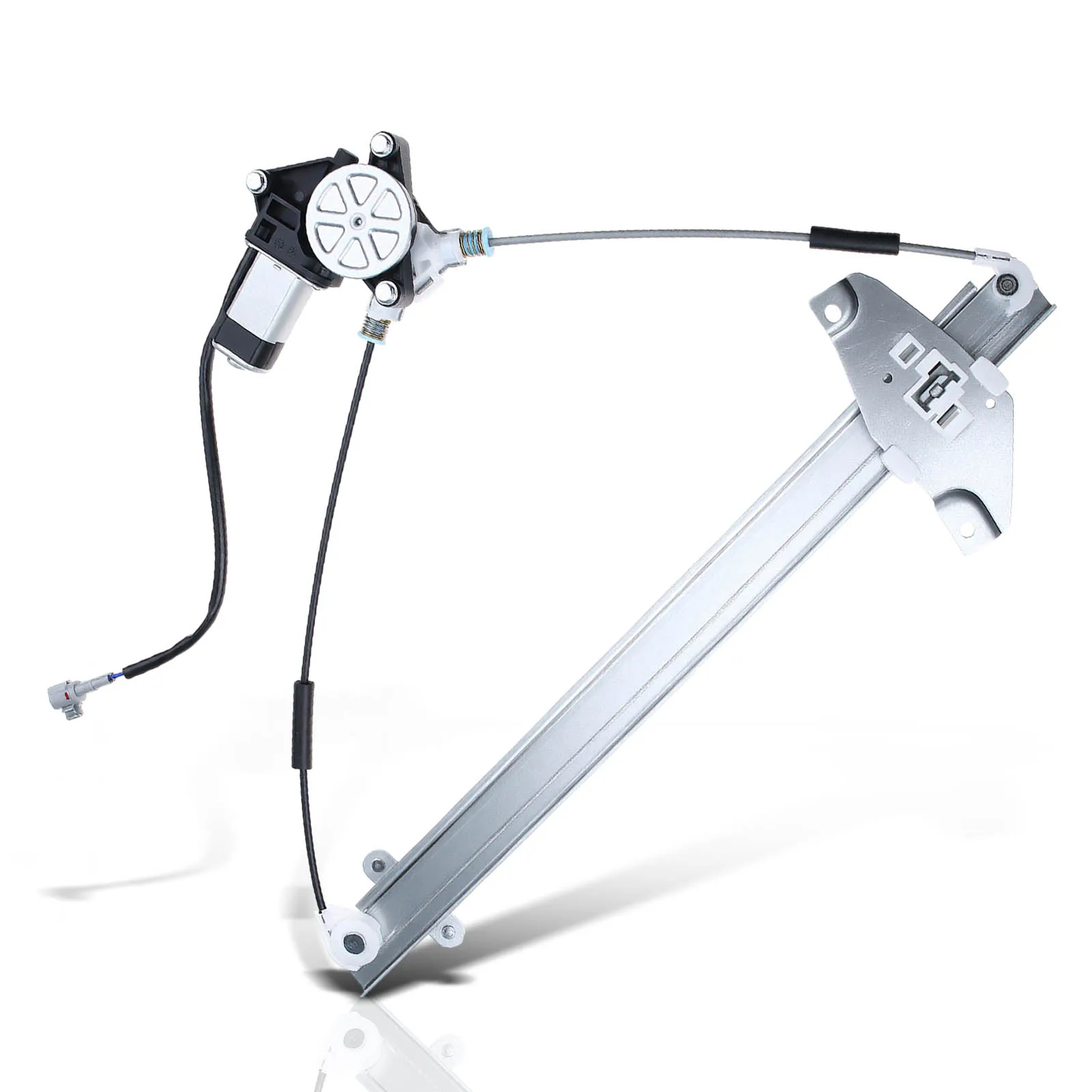 A-Premium Front Passenger Side Window Regulator with Motor with 2 Pins for Toyota RAV4 1996-2000