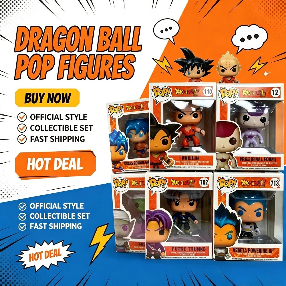 8 Estilos de Figuras Funko POP de Dragon Ball: Goku Black, Rose, Piccolo, Trunks, Coleccionables, Decoración de Escritorio, Regalo de Anime
