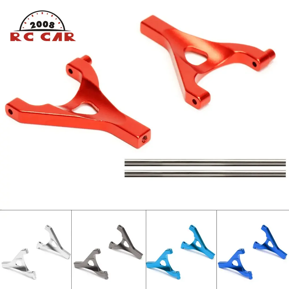 

#7031 Aluminum Front Lower Upper Suspension Arm for Rc Car Short Truck Traxxas 1/16 Mini Slash 4WD 70054