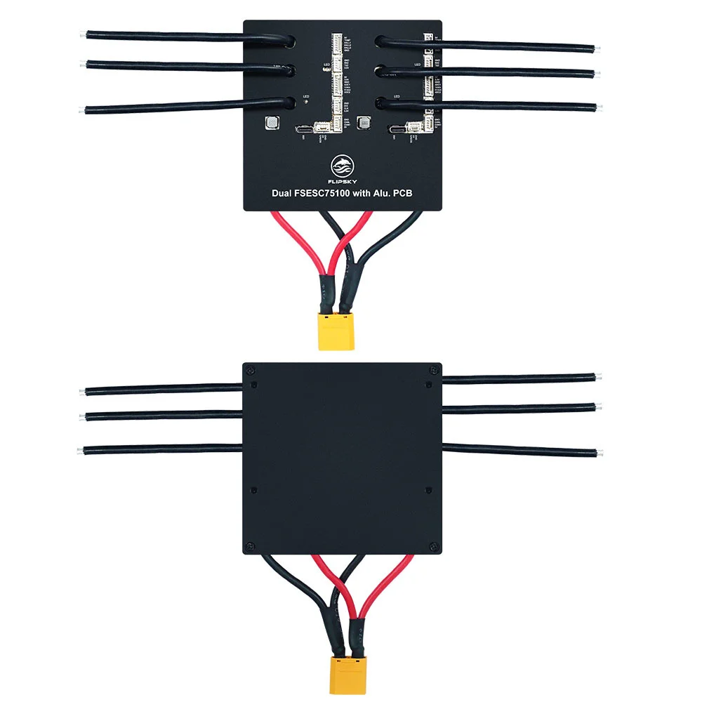 Flipsky Dual 75100 With Aluminum PCB Based on VESC For Electric Skateboard / Scooter / Ebike Speed Controller