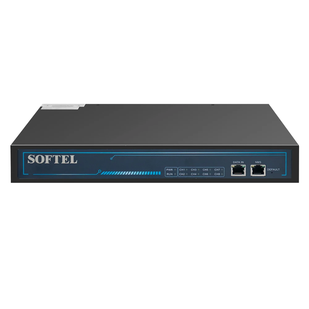 DVB-T2 RF Frequencies in 4 or 8 IP to DVB-T2 DIGITAL MODULATOR