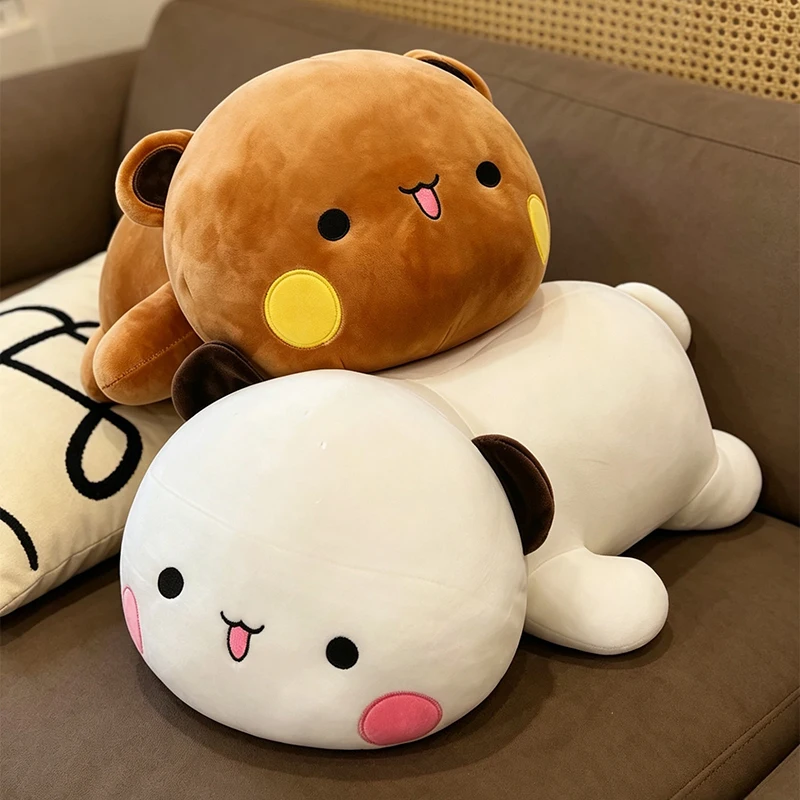 

New 70cm Cute Bubu & Yier Cartoon Plush Toy Fluffy Sleep Pillow Anime Stuffed Animal Bolster Valentines Present for Girlfriend