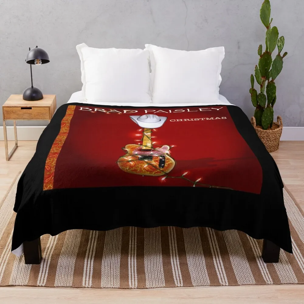 Brad Paisley christmas Throw Blanket For Decorative Sofa Cute Blankets