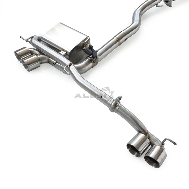 For BMW 135 E82 E88 3.0T2007-2011 Cat Back Mid Rear Exhaust System High-performance Muffler with 4 Tips