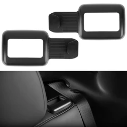 Gordel Bevestigingsbeugel ABS Achtergordelbegrenzer Beschermhoes voor Tesla Model Y Model Y Auto-interieur Accessoires 2023-24