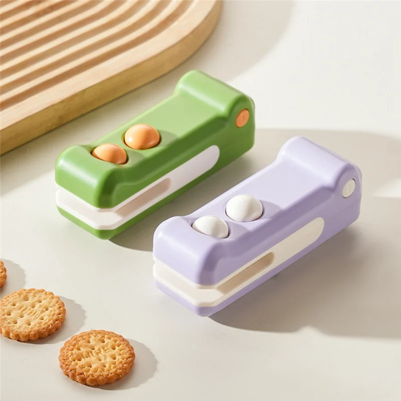 A005-미니 백 실러 커터 및 자석 포함 충전식 휴대용 진공 열 밀봉기 신선 식품 보관용