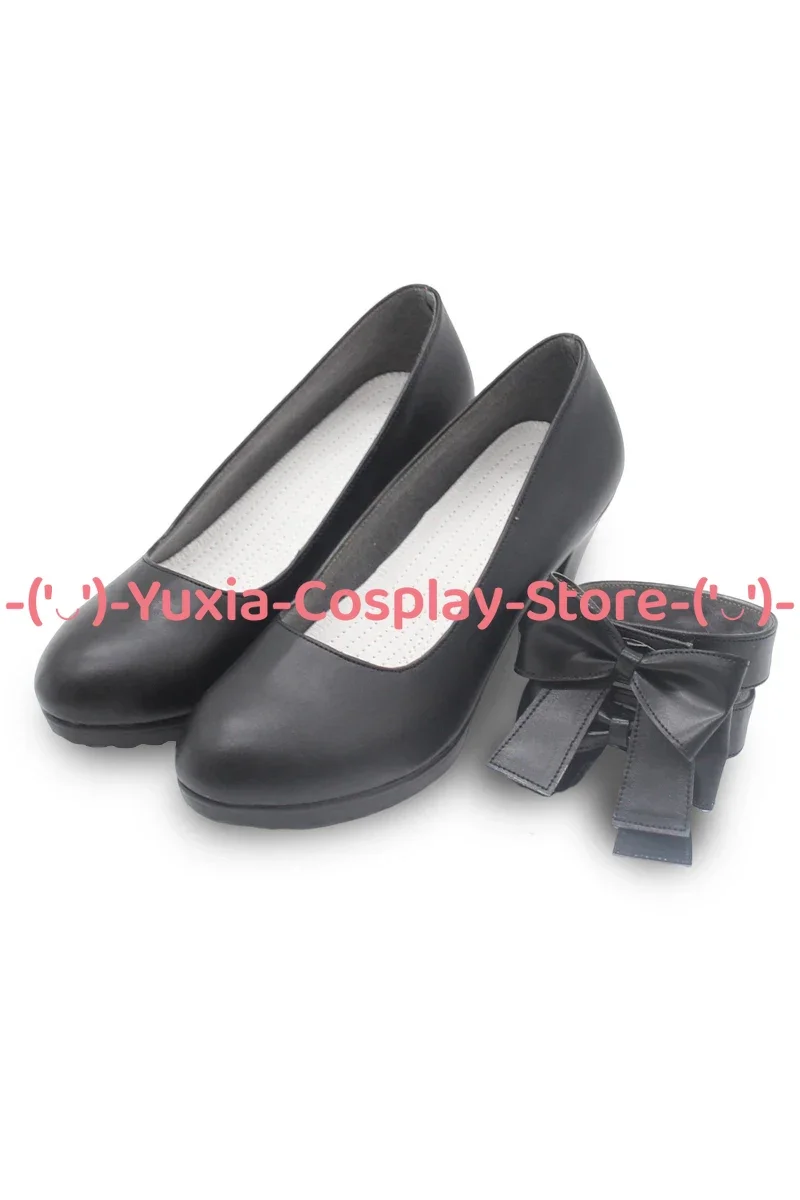 ¡Yuxiacosplay! Zapatos de Cosplay de la revolución mágica Euphyllia Magenta, accesorios de Personaje de Anime, botas de cuero PU, disfraz de fiesta de Halloween