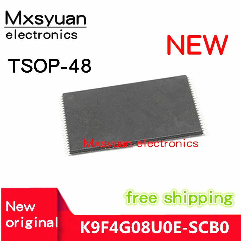 5 قطعة ~ 50 قطعة/الوحدة K9F4G08U0E-SCB0 K9F4G08U0E-SCBO K9F4G08UOE K9F4G08U0E SCB0 TSOP48 جديد الأصلي