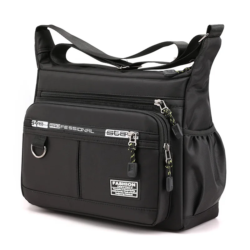 NONE Oxford Shoulder Bag Black 3