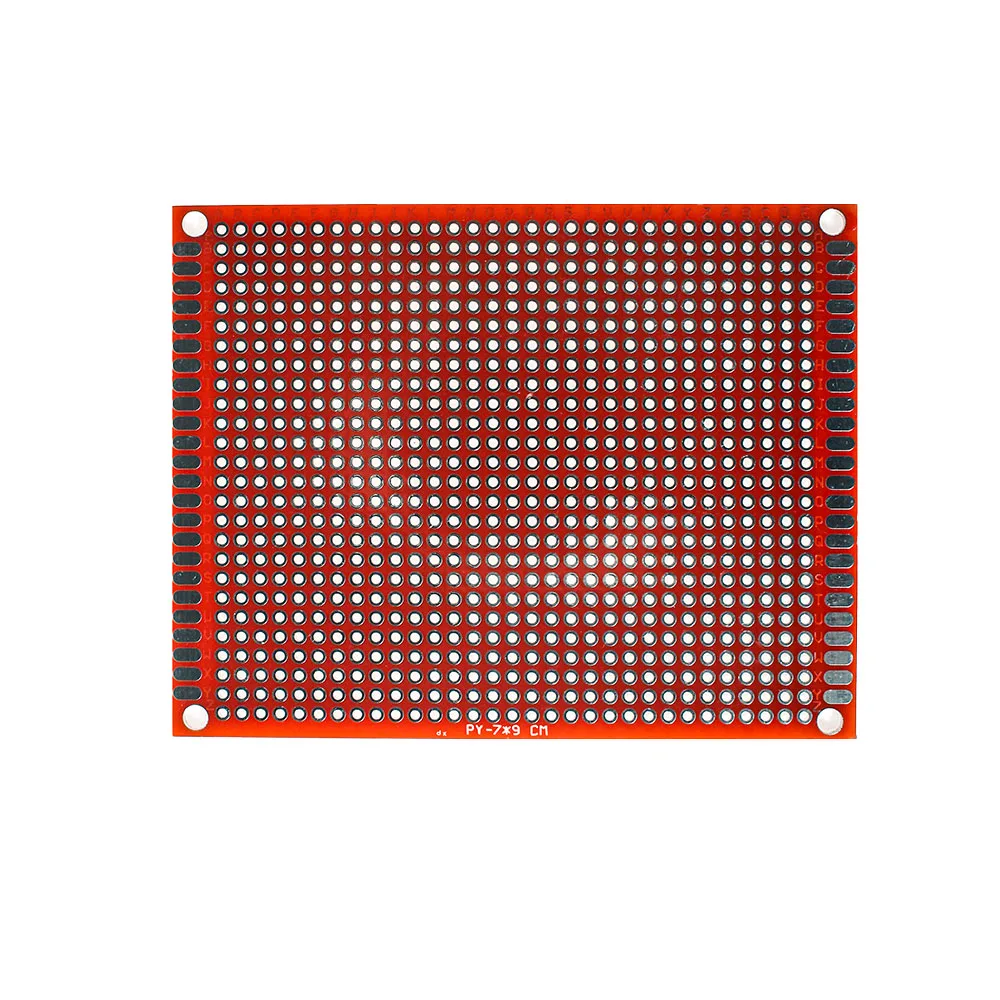 5PCS PCB Board red Double-sided Board 7*9CM PCB DIY Universal Circuit Boards