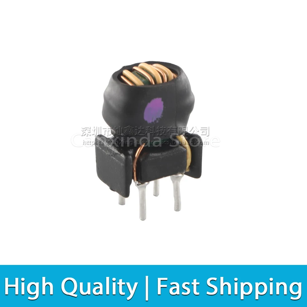 10pcs T6*3*3mm Common Mode Choke Coil Power Inductor Magnetic Ring Filter 500uH 1A Parallel winding Wire AC Power Filter