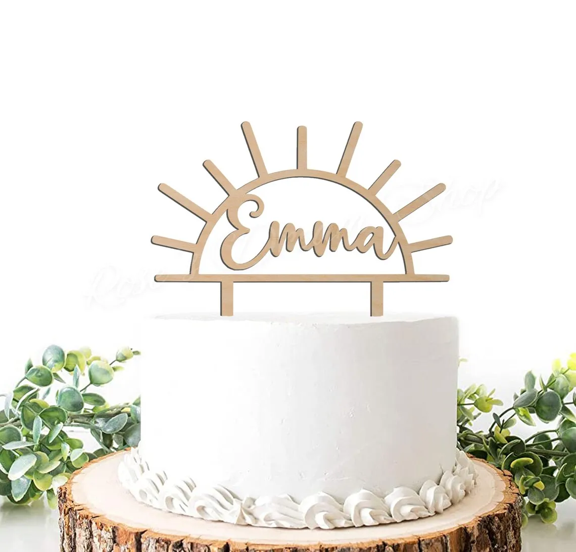 Sunshine Cake Topper, Birthday Themes Neutral, You Are My Sunshine Party Decoration, Sun Cake Topper, Custom Name Cake Topper