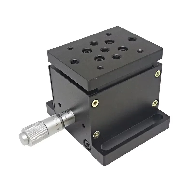 Travel Linear  Manual Lab Jack Manual Lift Stage for Optics Instruments