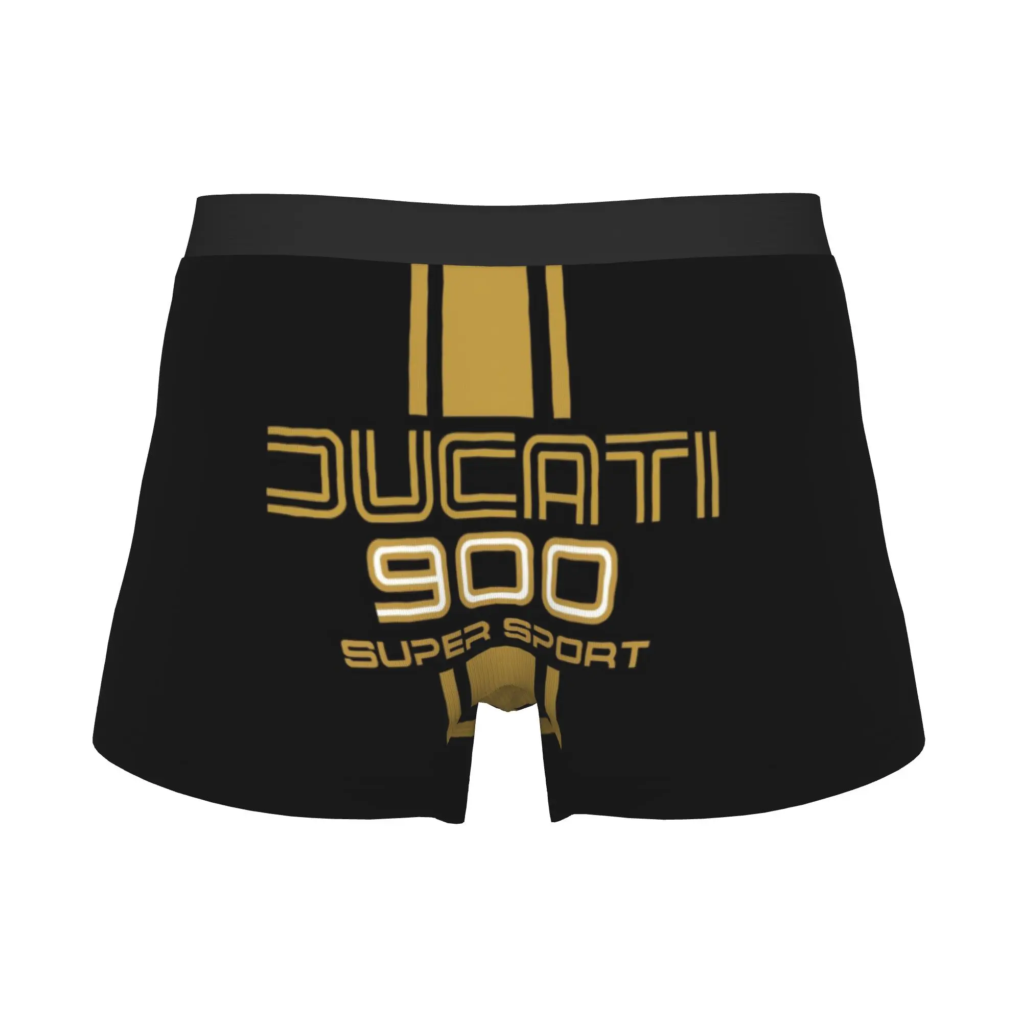 Male Fashion Ducatis 900 Super Sport Graphic Underwear Motorcycle Boxer Briefs Stretch Shorts Panties Underpants