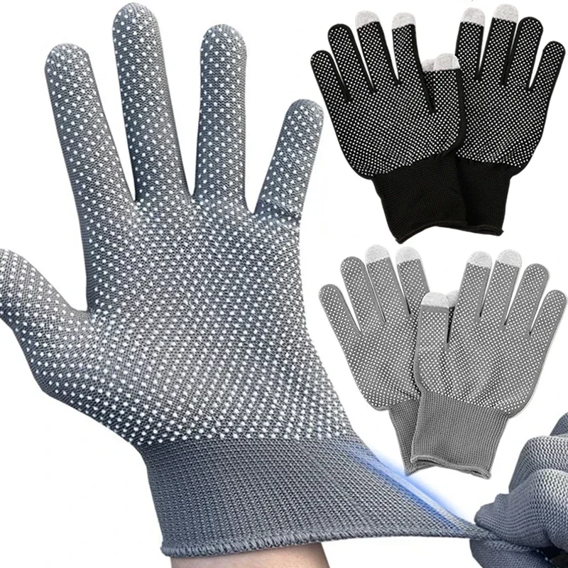 New Riding Anti-slip Work Gloves for Motorcycle Cycling Sport Men Women Lightweight Thin Breathable Touchscreen Glove Oudoor