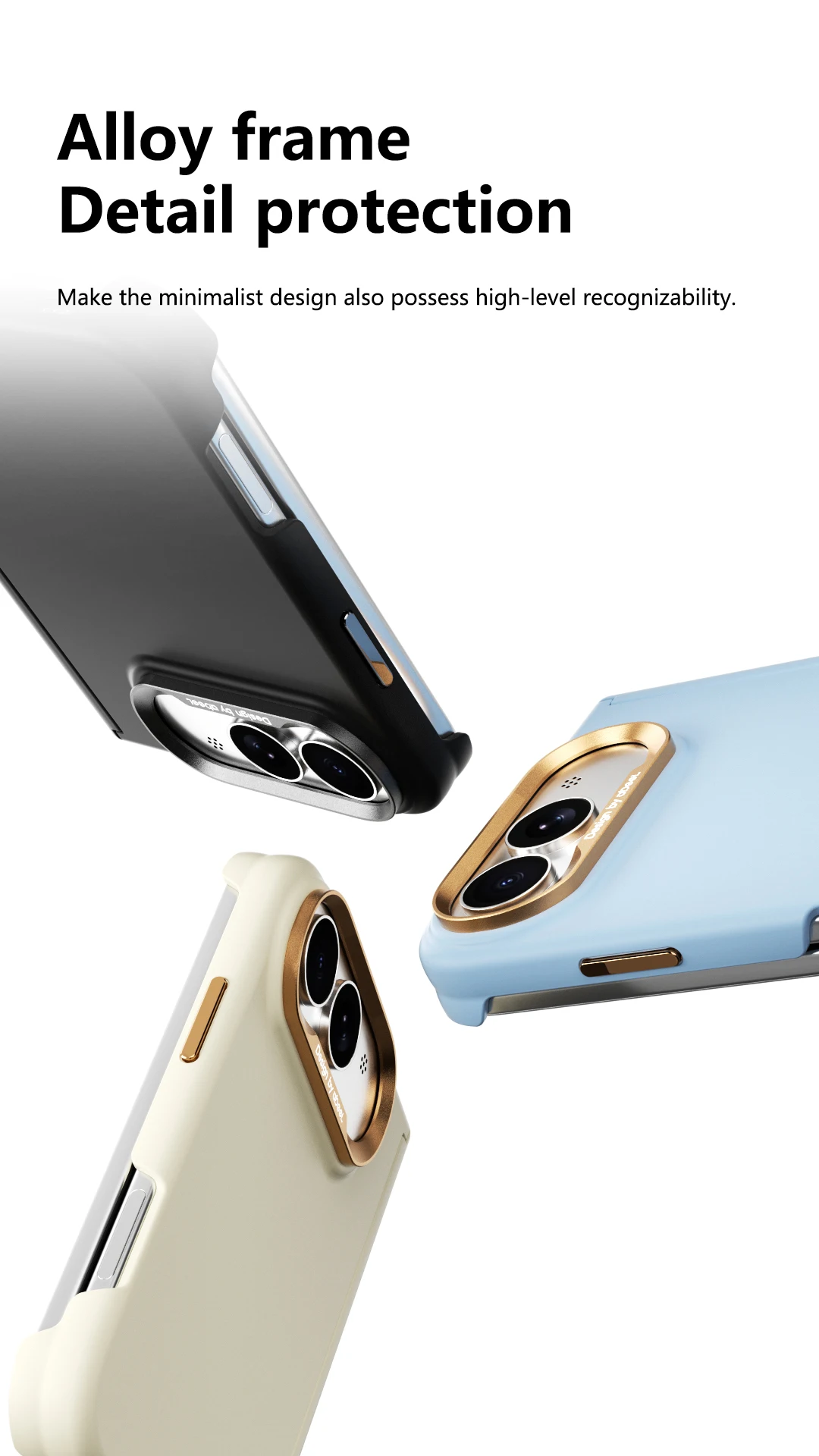 Luxury Skin for MagSafe Magnetic Phone Case, for iPhone Duo with Hinged anti Drop Protective Cover For iPhone Duo Fold Case
