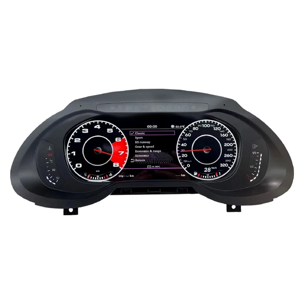 

12.3'' Digital dashboard For A4 A5 Q5 2008-2021 Years Dashboard LCD Panel Speedometer Virtual Cockpit Instrument