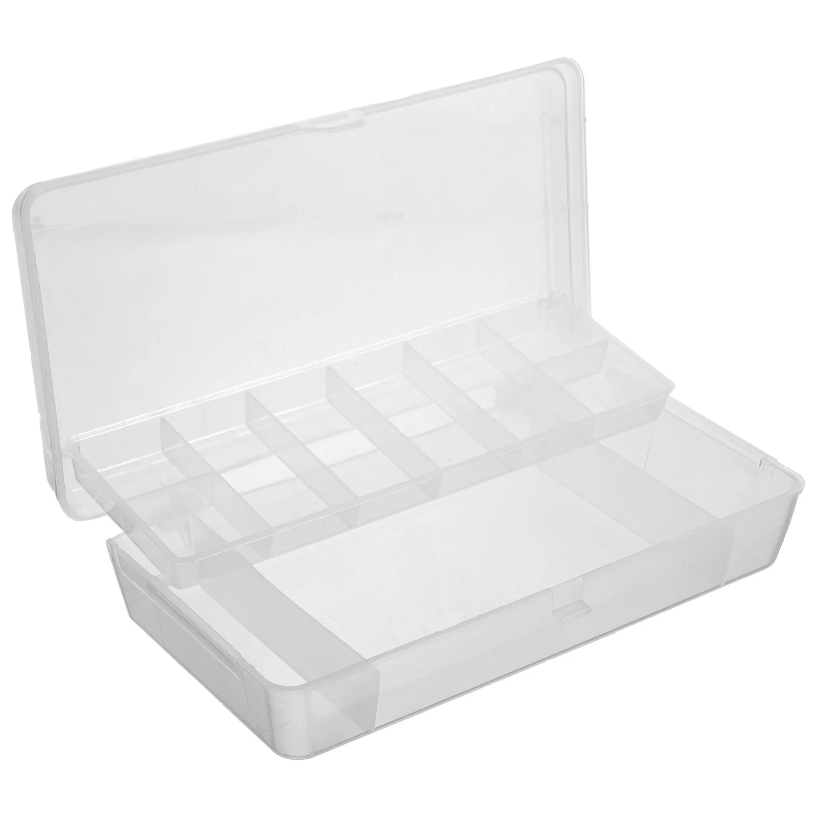 

Bait Plastic Box Storage Fishing Lure Holder Container Case Tackle Organizer Hooks Transparent