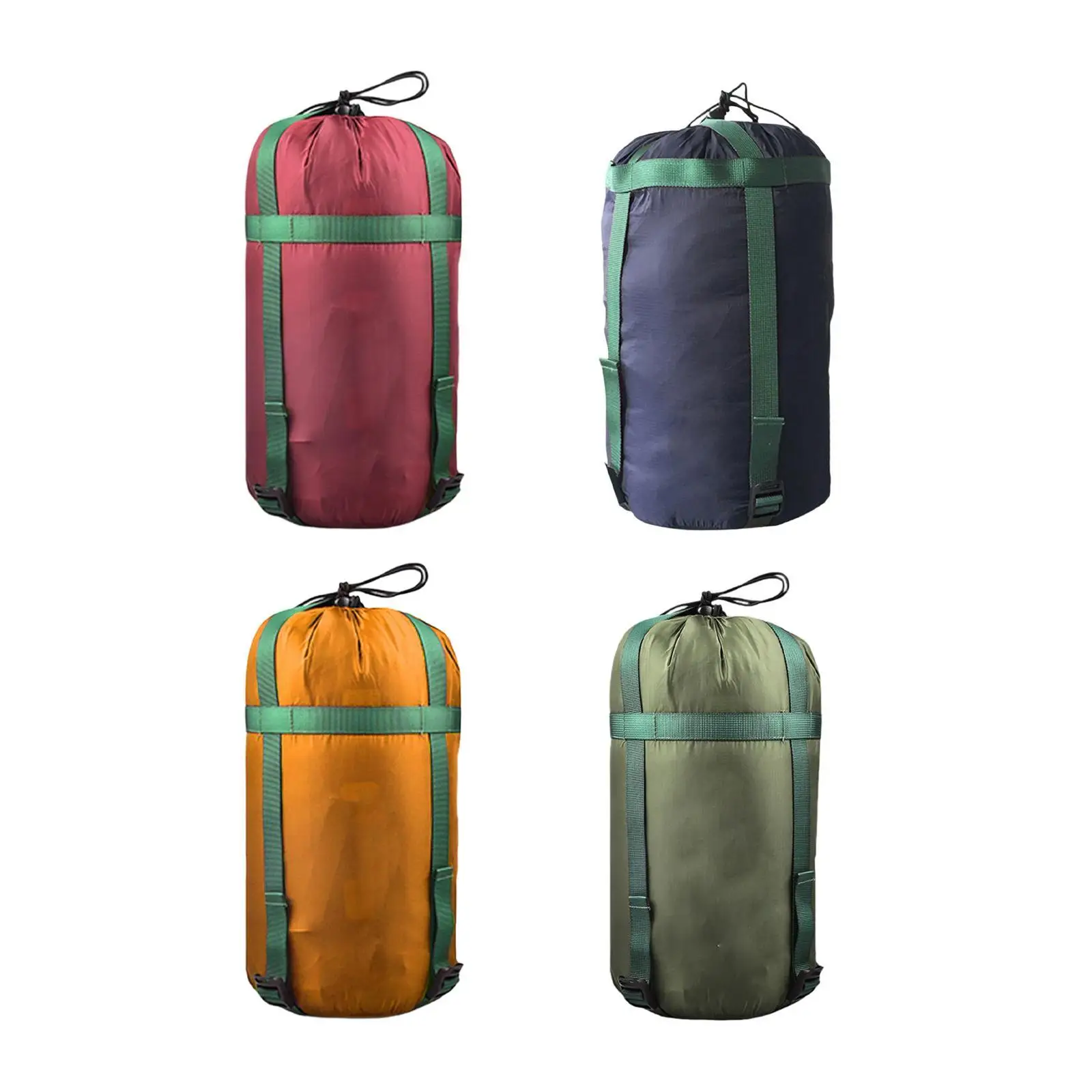 

Storage Bag with Adjustable Straps Lightweight Stuff Sack Sleeping Bag Compression Bag for Traveling Backpacking Hiking Camping