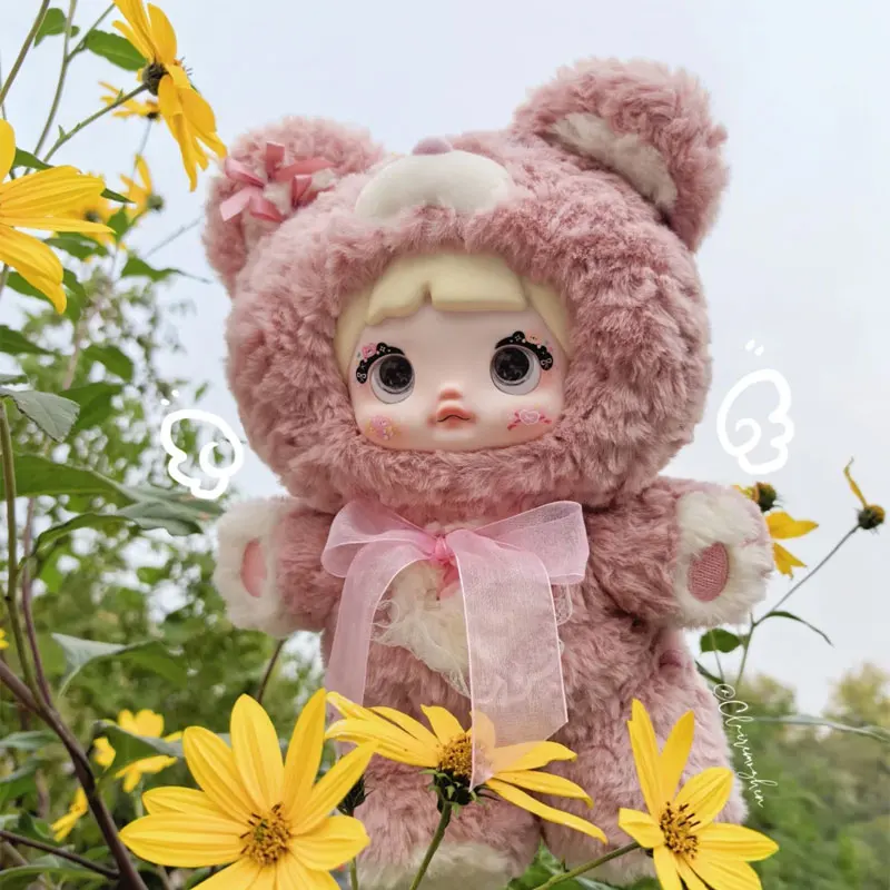 

Stock Nommi Super Size 35cm Good Night Bear Plushie Blind Box Glutinous Rice Doll Toy Collectible Figures Trendy Plaything