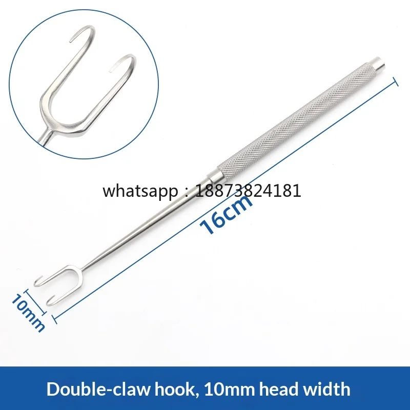 Double-claw Double-ball Retractor, Double Eyelid Retractor, Sharp-tip Blunt-tip Skin and Eye Bag Retractor fast shipping