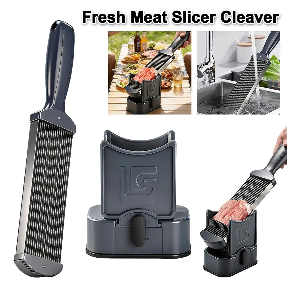 

Многофункциональный слайсер для свежего мяса из нержавеющей стали, легкий в использовании, для домашней кухни