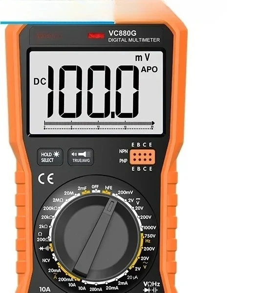 VC880G AC/DC Voltage Capacitor Digital Display Multimeter VC880S