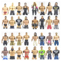 Figure Wrestler Action Female men Collection Joints Movable Dolls Toy Table Ornament Boys Children Birthday Gifts 18cm 3