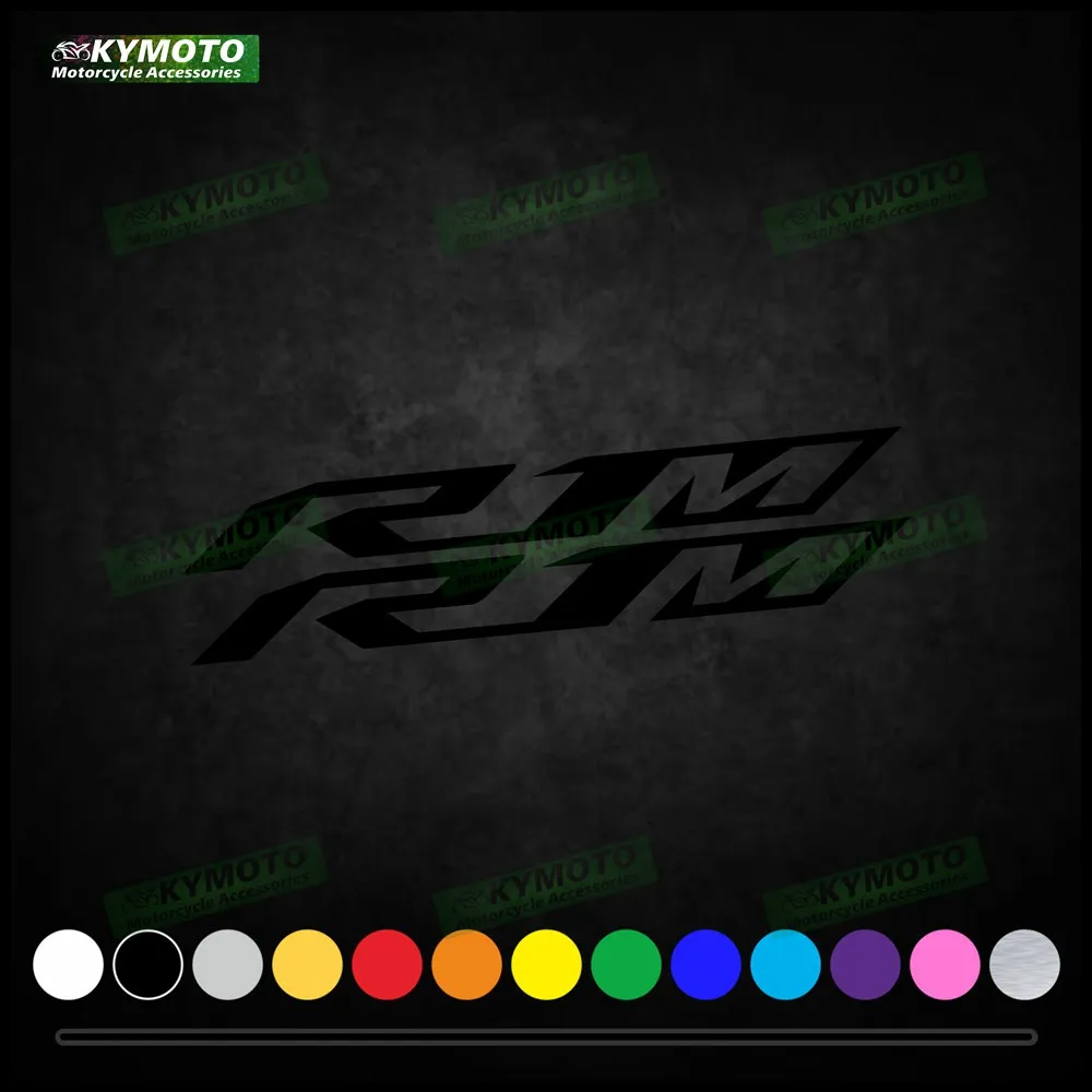 

For YZF R1M R1 M motorcycle accessories decals fairing decoration helmet fuel tank engine logo reflective sticker decoration