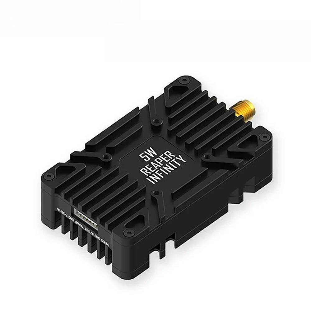 FOXEER Reaper Infinity V2 5W 80CH VTX 4.9G-6G Wide Band 2-8S Switchable 1-5W Clean Signal for Long Range FPV Race Drone