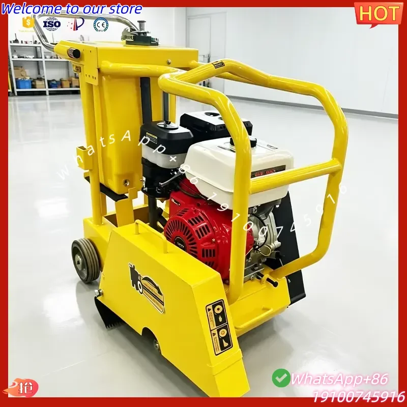 2026Hot Portable Concrete Cutter 500mm Width Road Saw with Pointer for Accurate Pavement and Asphalt Cutting