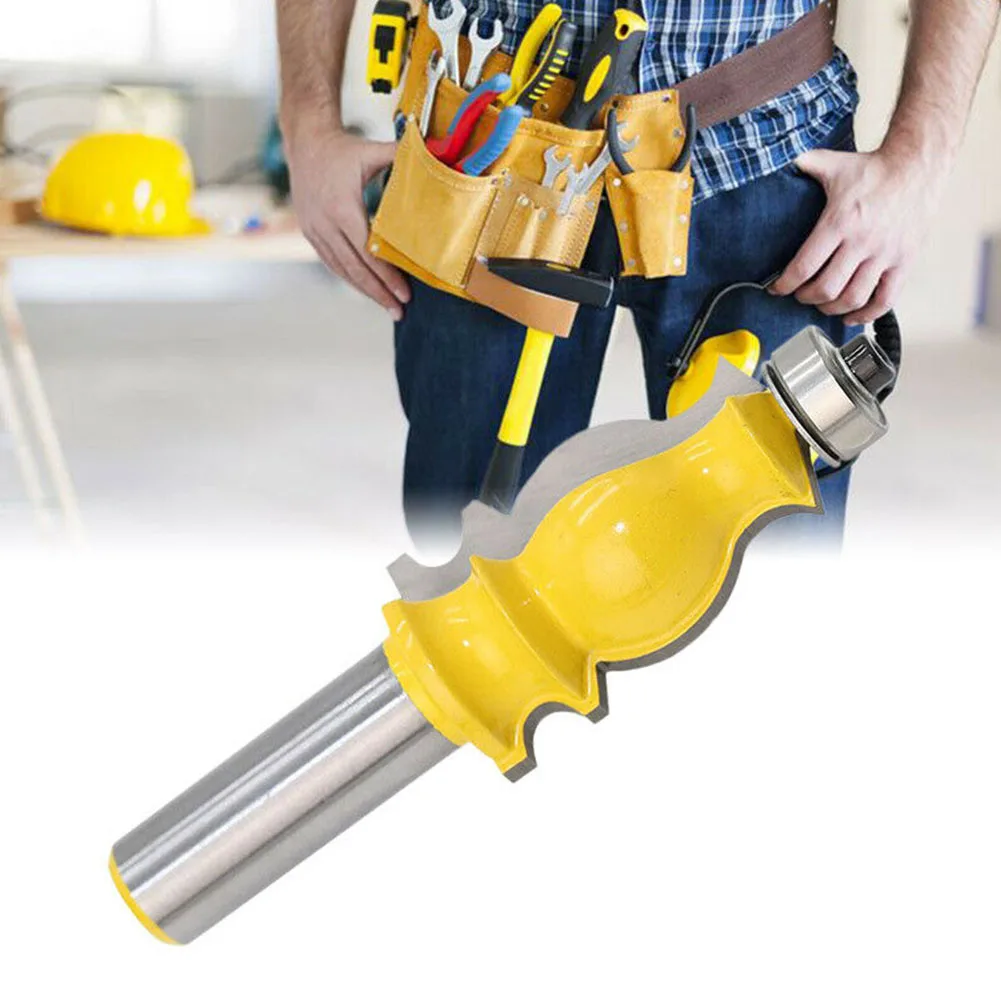 

1 2 8mm Milling cutter Architectural Molding Tool Top Angle Line Woodworking Cutter Stainless Steel Hot sale New