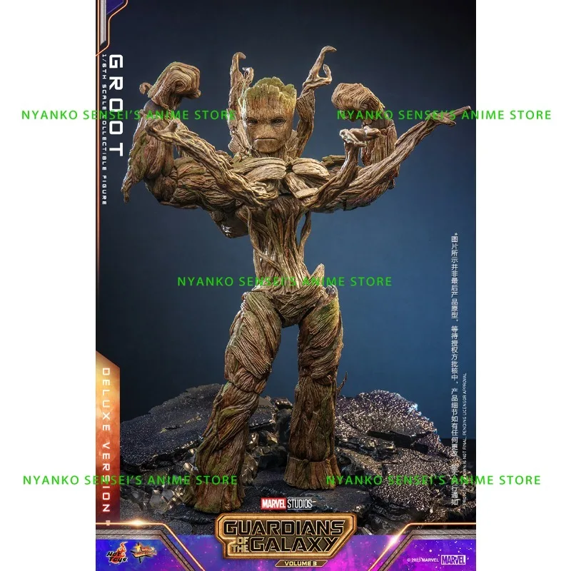 متوفر في المخزون ألعاب ساخنة حراس المجرة المجلد. 3 غروت 1:6 مقياس تحصيل عمل الشكل أنيمي نماذج لعبة دمية هدية