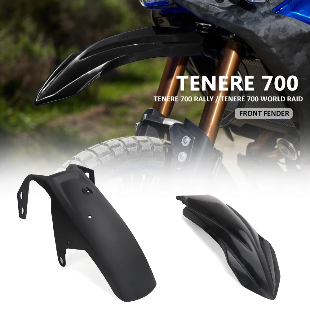 Motocicleta dianteira Fender Acessórios, Alta e Baixa-lamas, Yamaha Tenere 700, T7, Tenere700, World Rally, Raid 700, Novo