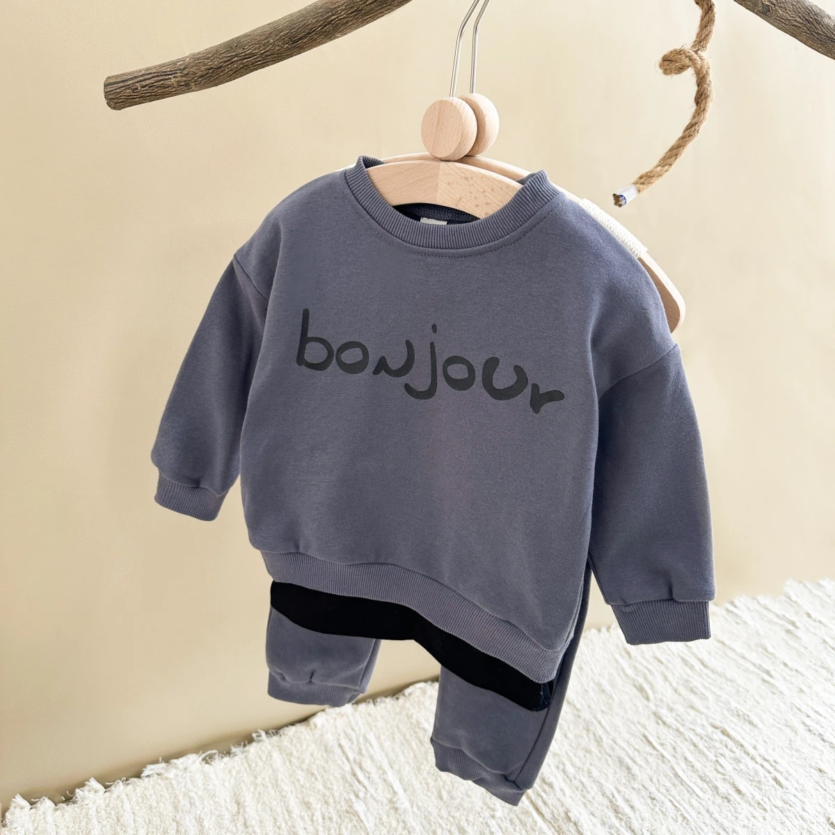 0-4Years Toddler Newborn Infant Baby Boy Girl Clothes Sets Letter Long Sleeve Tops Pants Casual Outfits Tracksuit Clothing