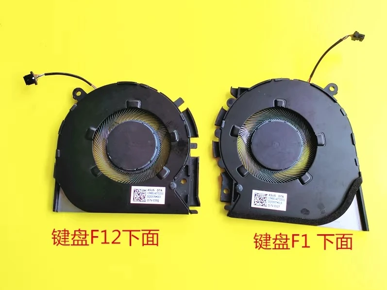 

For ASUS Dreadnought Pro14 M3400Q M3401Q K3400P M7400Q X7400P CPU Graphics Fan