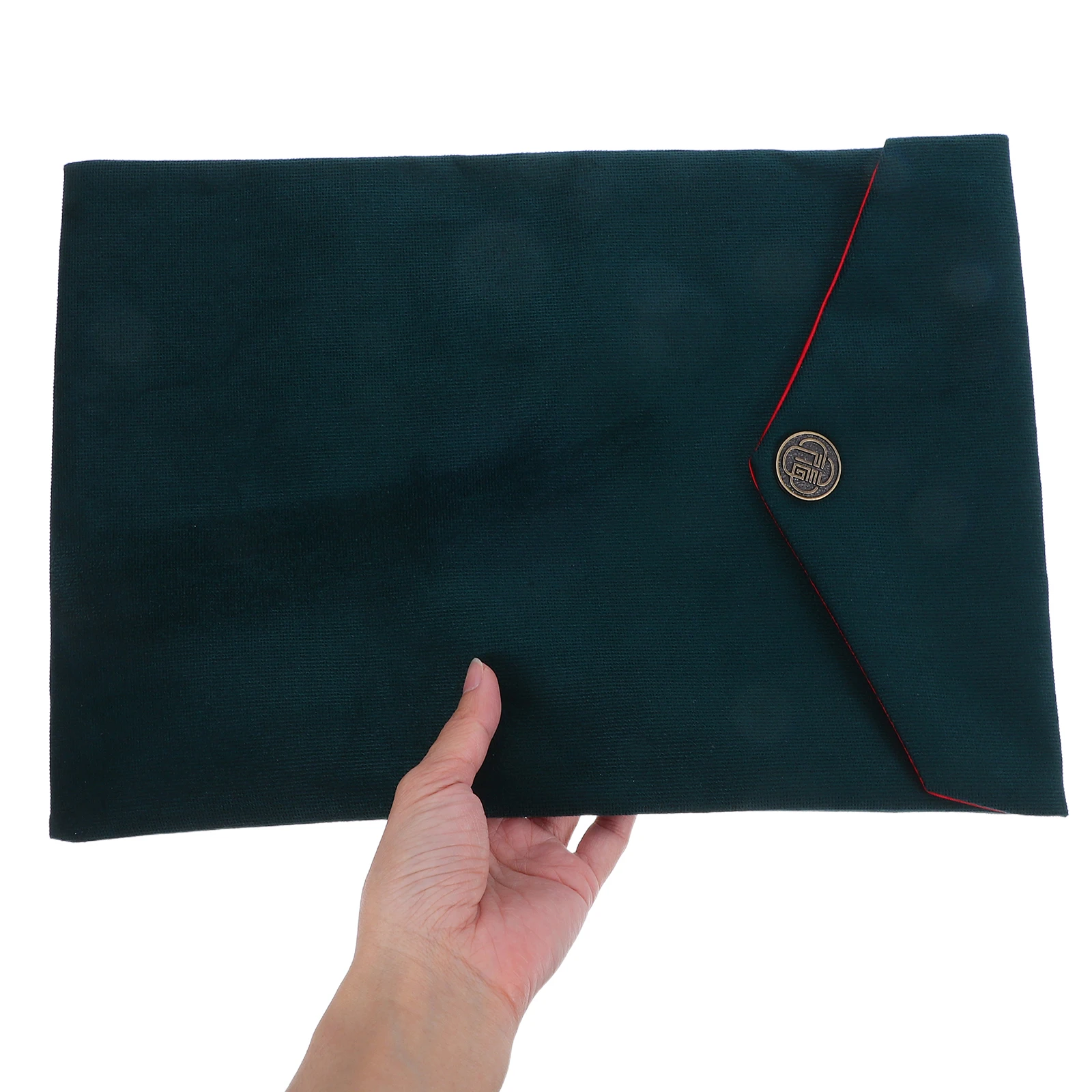 

Bible Bag Scripture Storage Protective Velvet Large Capacity Carrying Case Church Pouch Book Cover