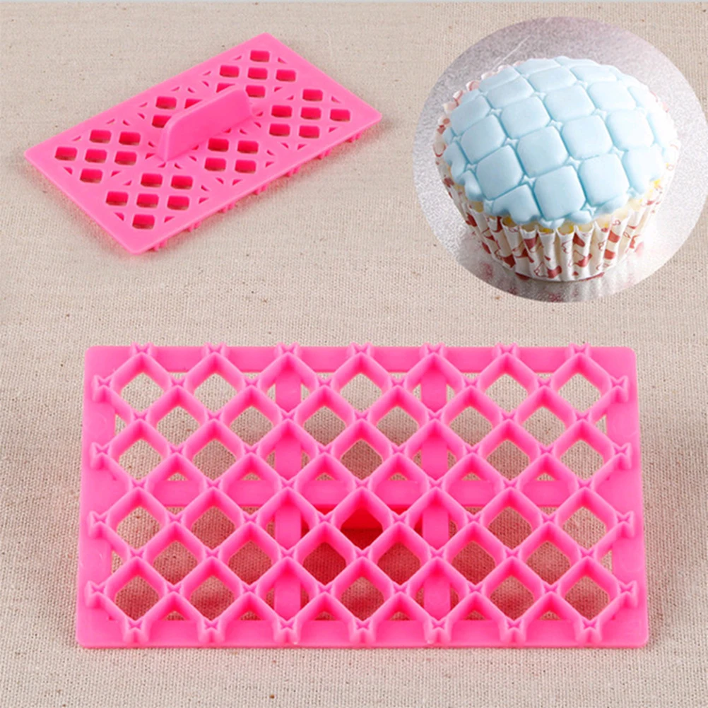 

4 Pcs Cake Mold Embosser Cookie Cutter Fondant Mould Cake Decorating Tools For Cake Chocolate Candy Making