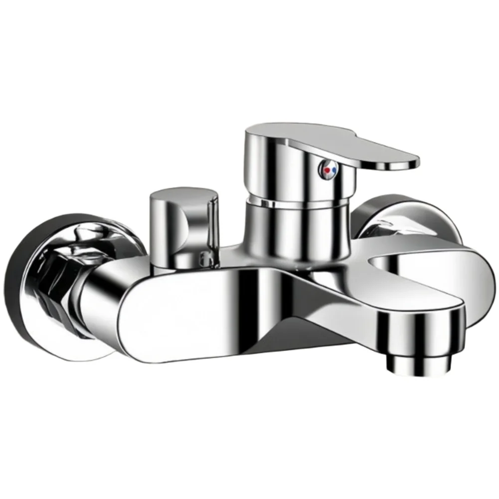 Copper Shower Mixer Valve with Ergonomic Side Swing Lever 3 Adjustable Spray Modes Rainfall Massage Mist 15x15x10cm