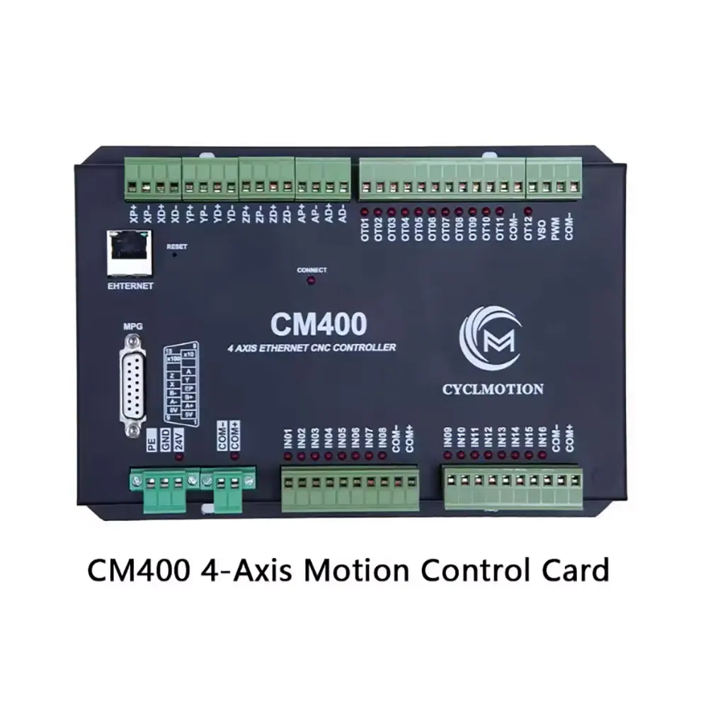 

CNC Controller Board CM400 Real-Time Control Protocol Integrated Motion Controller Drill bit For Mold Machines