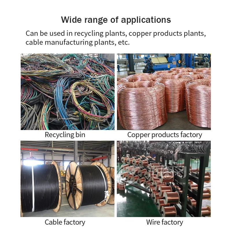 Porous Electric Wire Stripper High Precision Fast Durable for 0.5-120 Square Wire Stripping 2-32mm Wide Application