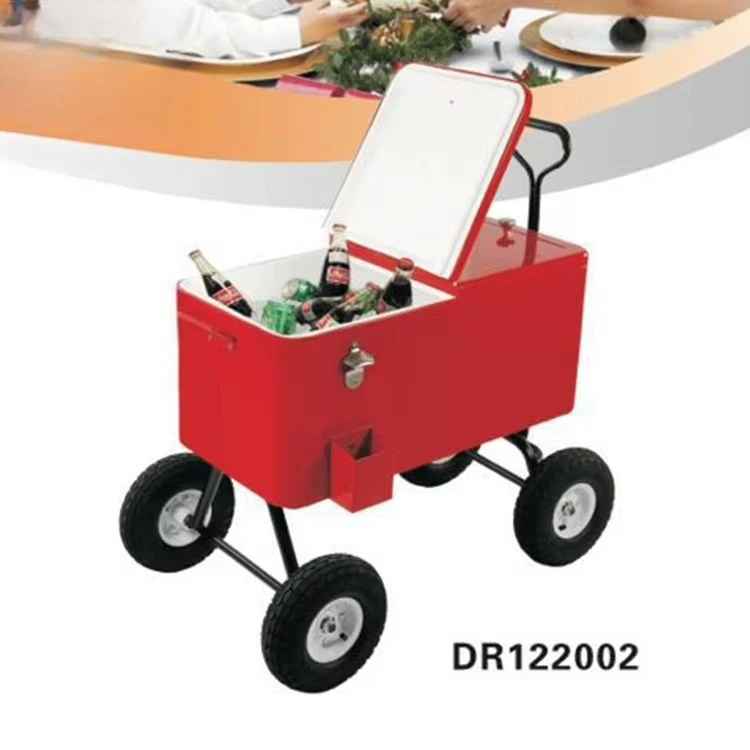 Beach Cooler Cart  Wholesale Cooler Box Golf Cart Ice Drink
