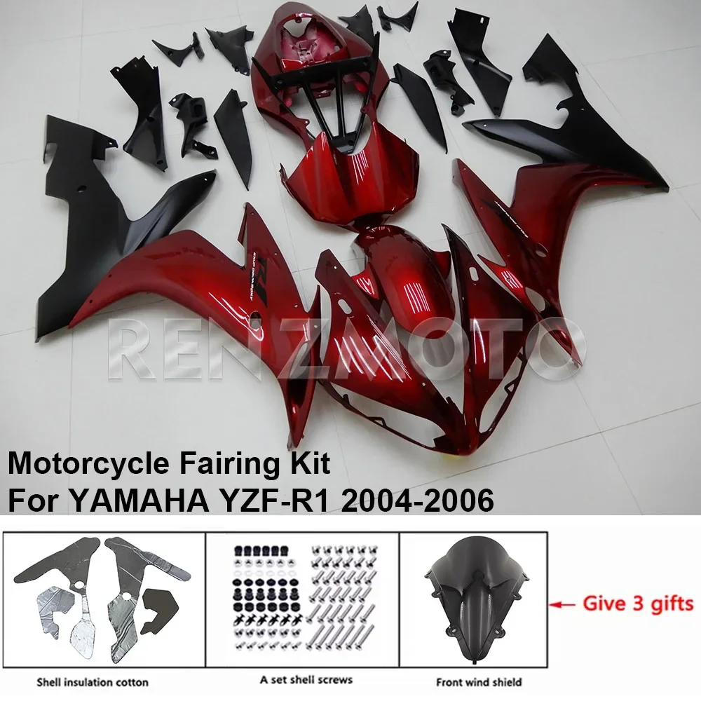 

Y1005-102a Motorcycle Fairing Set Body Kit Plastic For YAMAHA YZF-R1 2004-2006 Accessories ABS Injection Bodywork