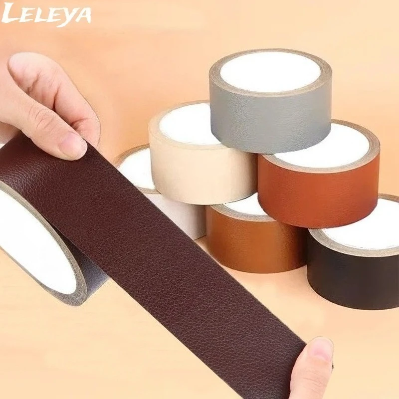 

Leather Tape Repair Patch Self Adhesive Sticker Patch Faux Leather for Furniture Car Seat Upholstery Waterproof