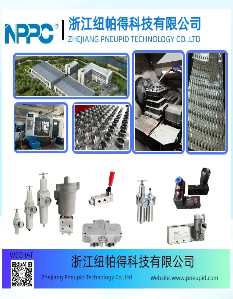 NPPC สแตนเลส SUS316 โซลินอยด์วาล์วป้องกันการระเบิดหัวคู่ขนาดพอร์ต 02 ประเภทการติดตั้งท่อคู่มือการสนับสนุนผู้ปฏิบัติงาน