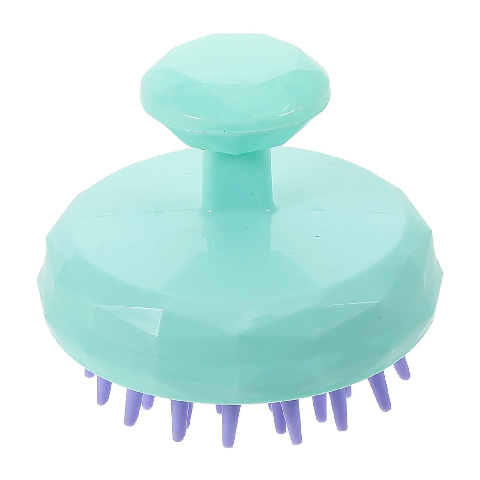 

Silicone Shampoo Brush Scalp Scrubber Soft Bristles Deep Cleansing Anti Dandruff Hair Care Body Exfoliator Shower Massager Bath