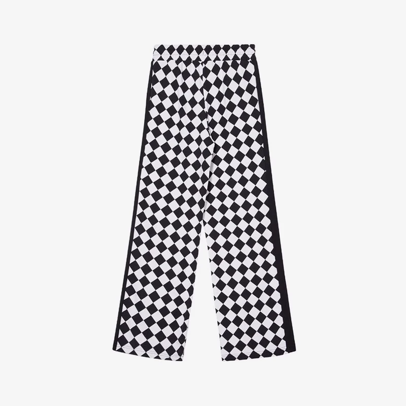 

Новые женские свободные повседневные тренировочные трикотажные дышащие спортивные брюки в клетку Puma Originals 621894-01