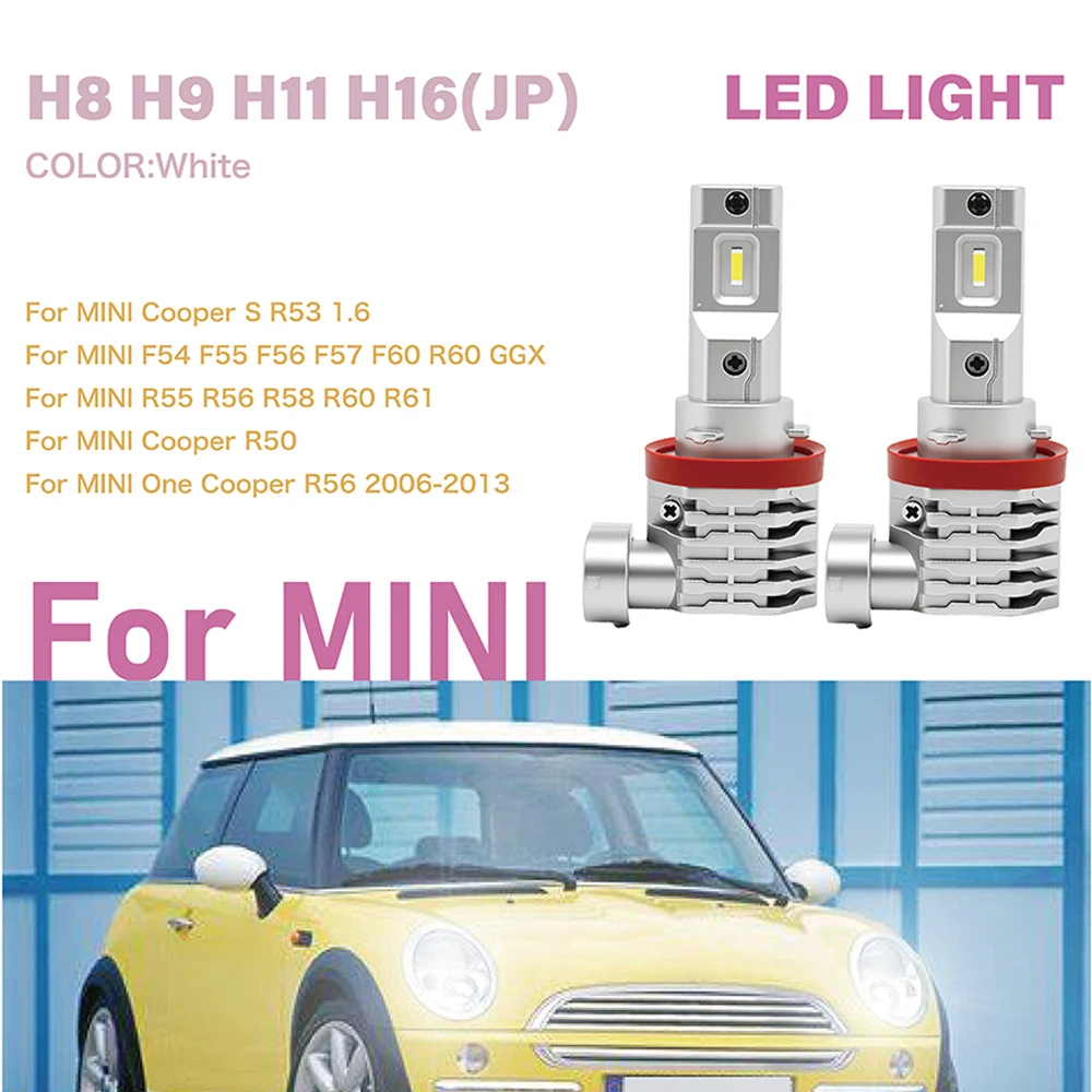 2Pcs/Set Car Led He… - image