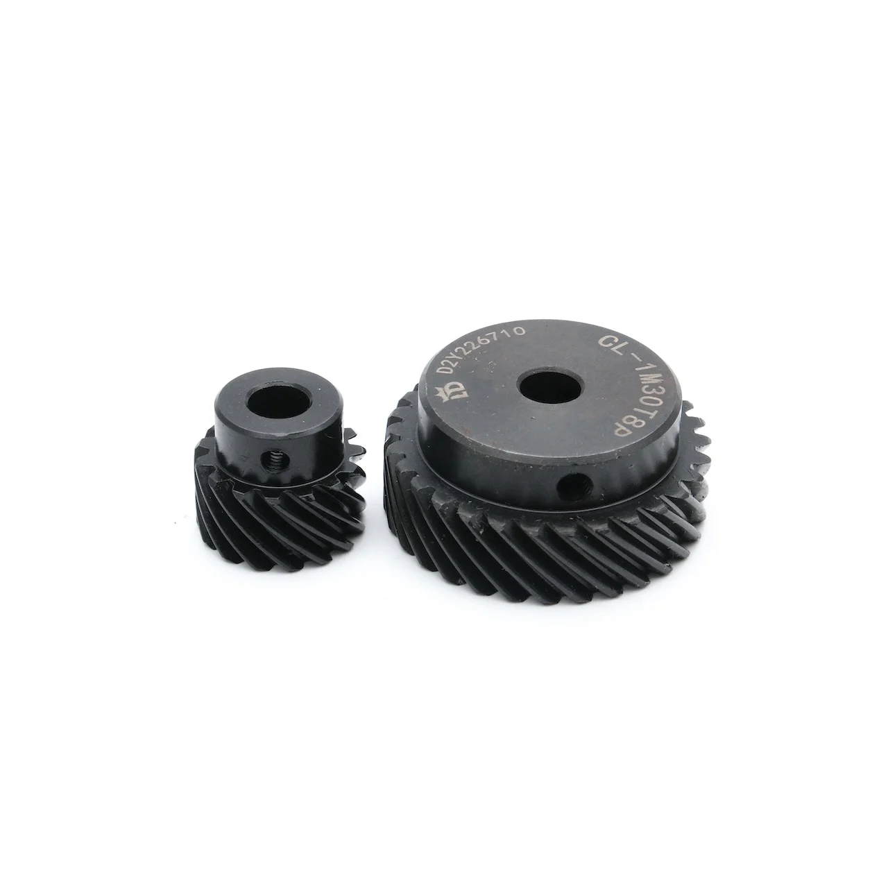1: 2 Helical Gear 1M 15T 30T 8mm DIY Gearbox Variable Speed Right Angle Corner Device Bevel Gear